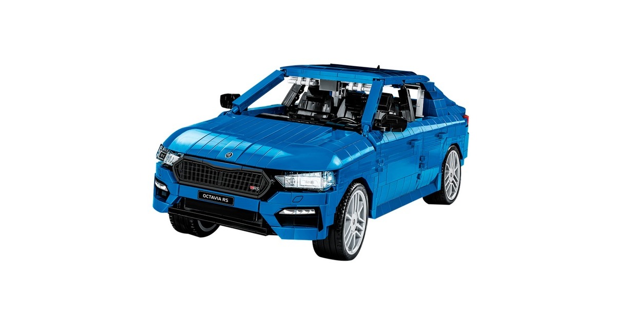 COBISkoda Octavia RS - Executive Edition Constructiespeelgoed  (Schaal 1:12)