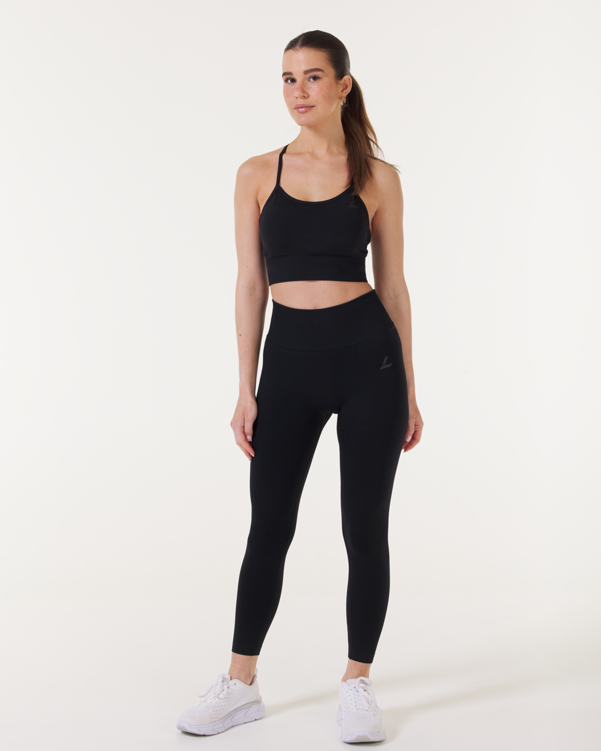 LEVITY Ignite Seamless Crop Top Black