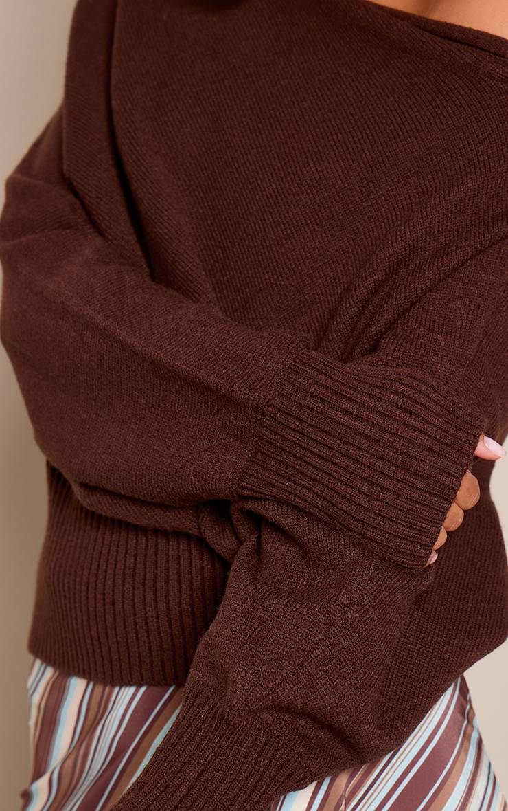 Chocolat Synthétiquell Ample Décontracté Avec Taille Côtelée
