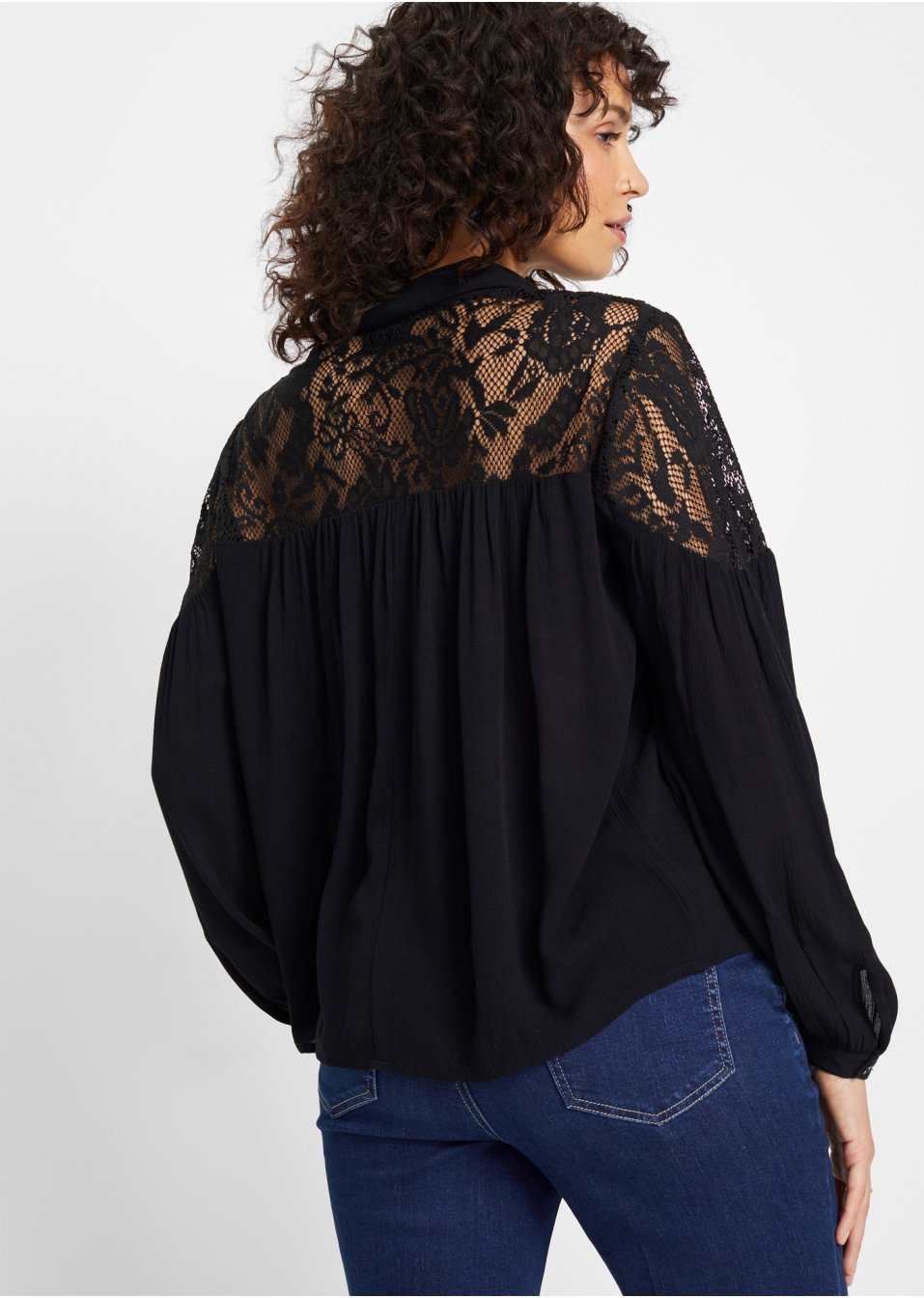 Blouse à dentelle