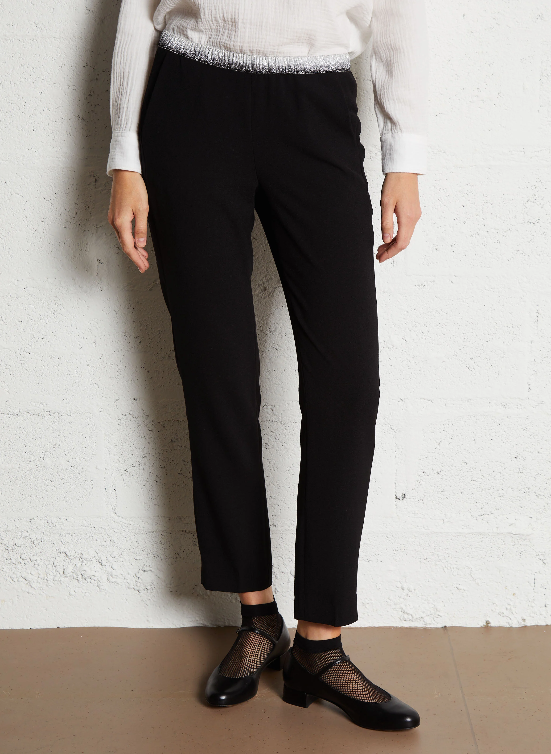 PIROUETTE - Pantalon droit| Noir