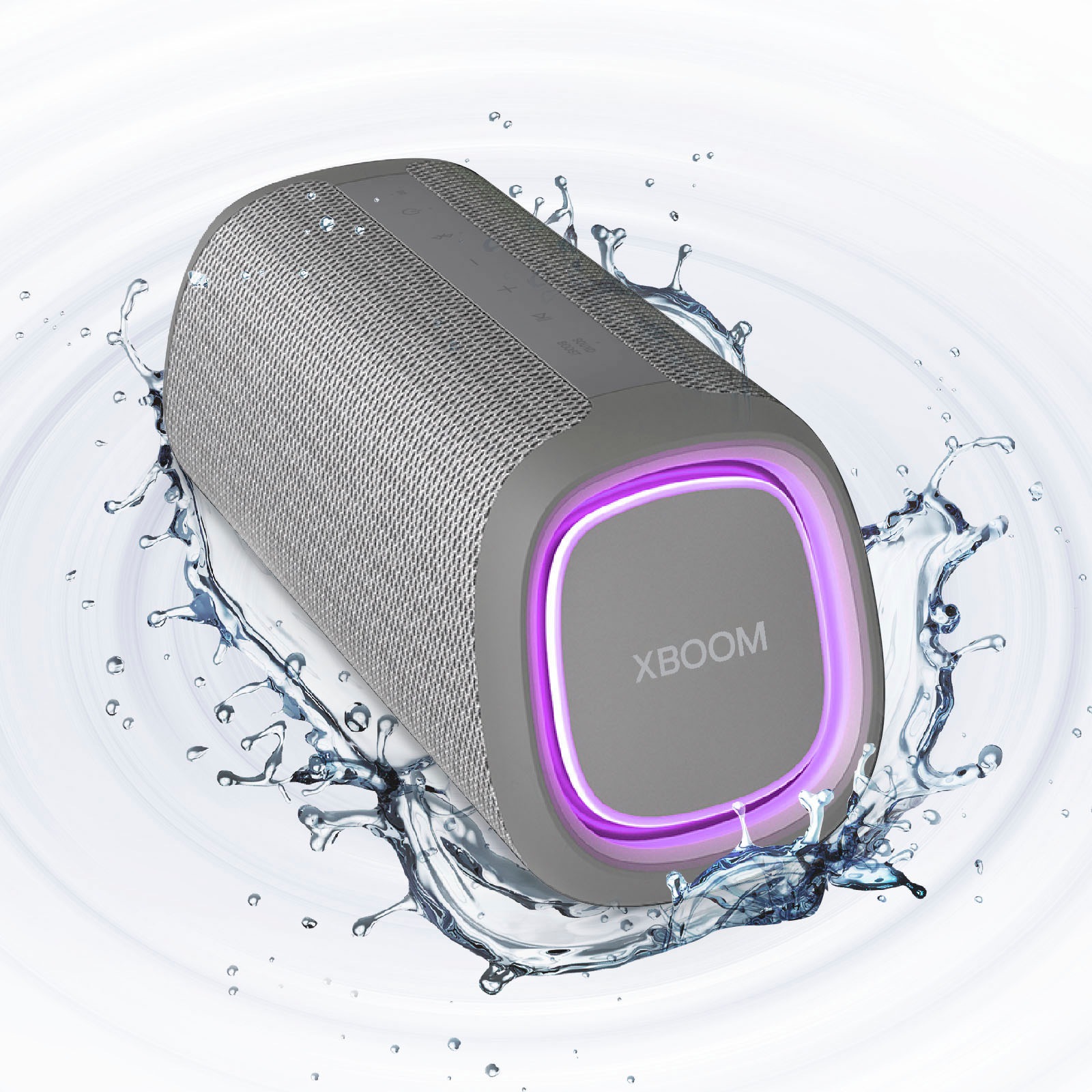 LG Lautsprecher »XBOOM Go DXG5« 1.0 (Bluetooth App-Steuerung | Bassregelung | Beleuchtungseffekte | Equalizer | Multipoint Anbindung | Sprachsteuerung | Wireless Party Connect 20 W)