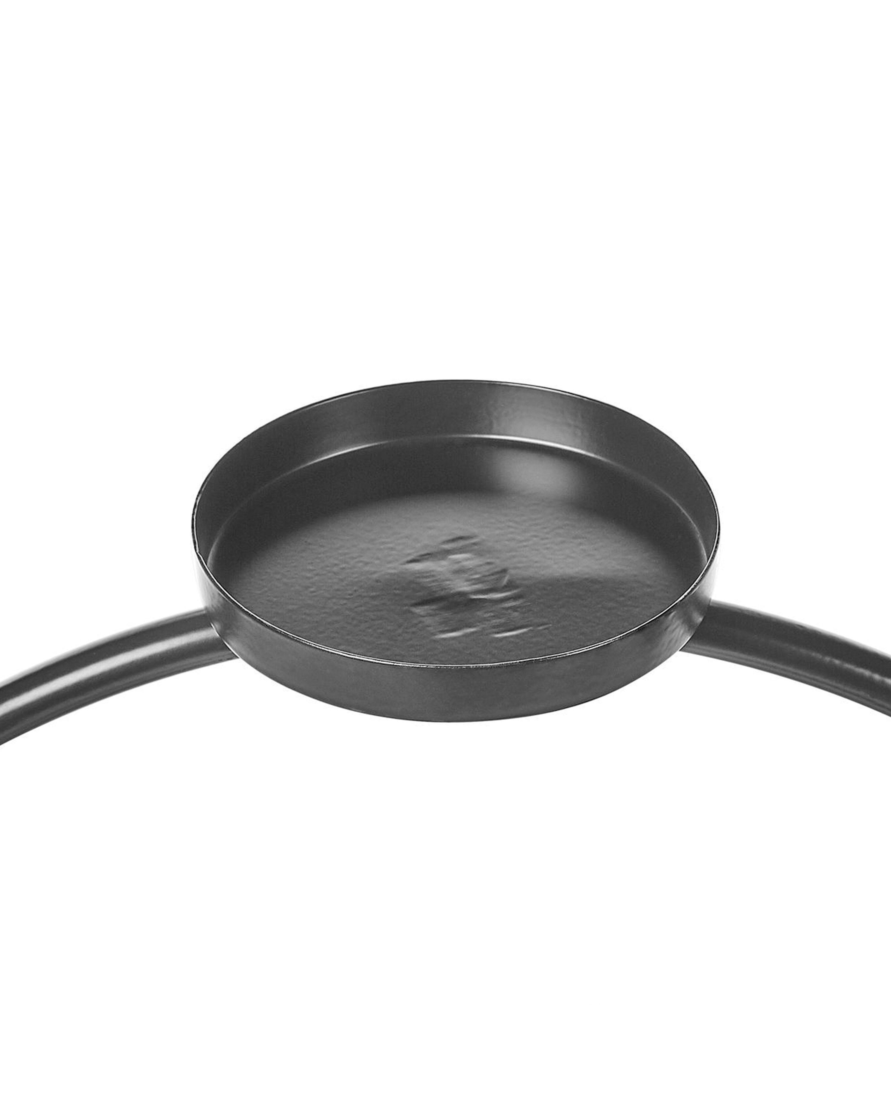 Kaarshouder CAKUNG Metaal 33 cm Zwart
