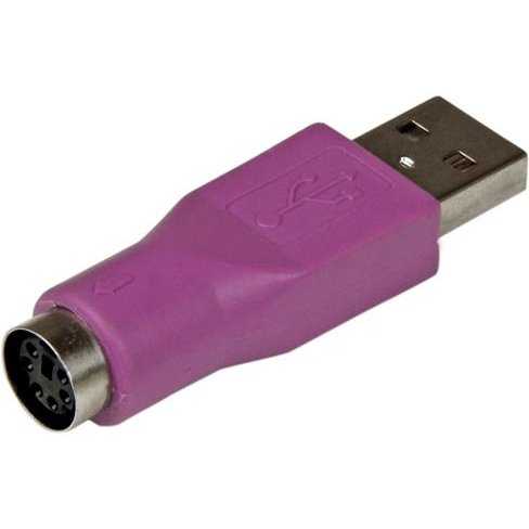 StarTech.com Adaptateur PS/2 vers USB - Adaptateur de rechange pour clavier - PS2 (F) vers USB A (M)