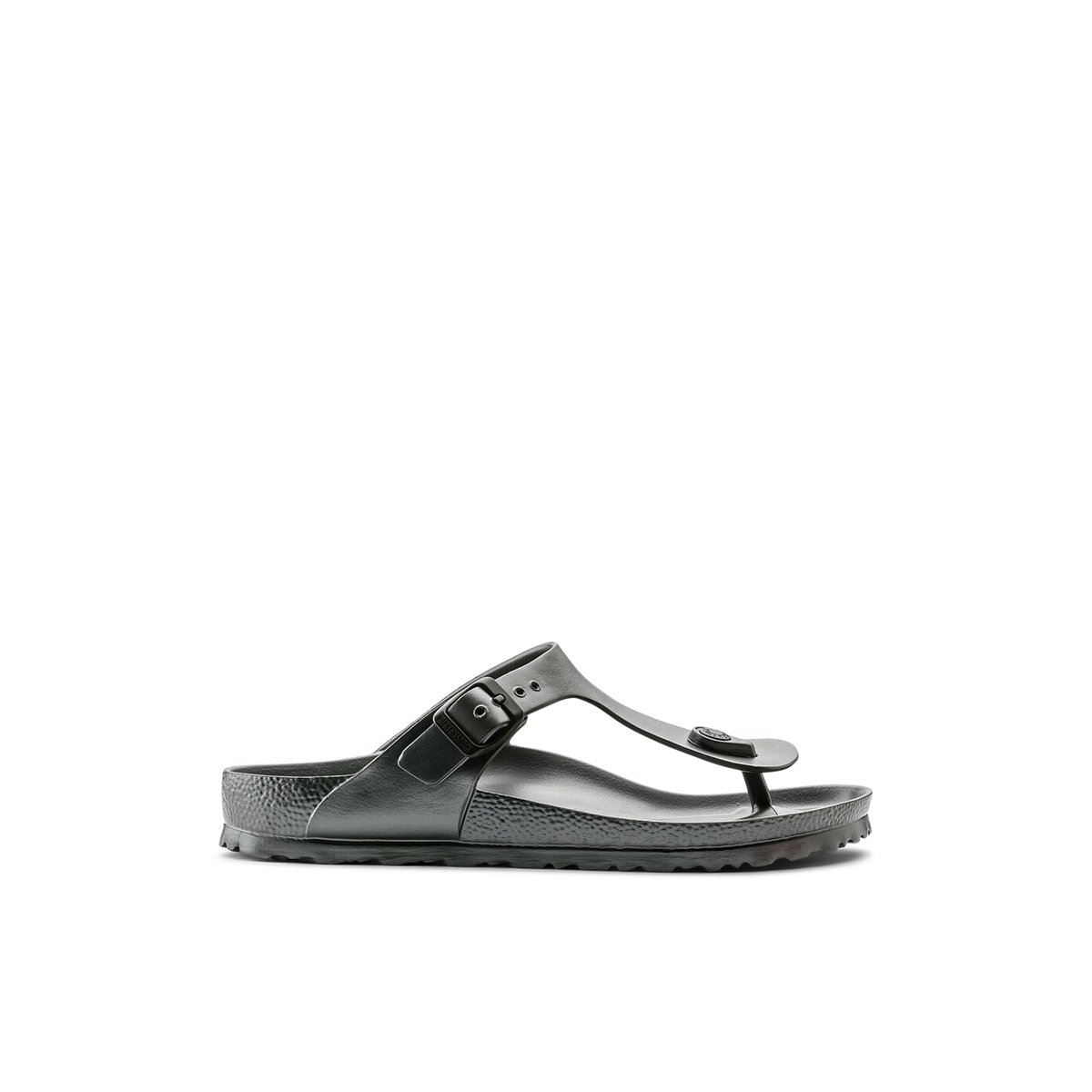 BIRKENSTOCK-Gizeh_eva-Tongs sandales à talon plat - Talon plat - Gris Foncé