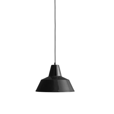 Pendelleuchte Workshop, W3, Schwarz