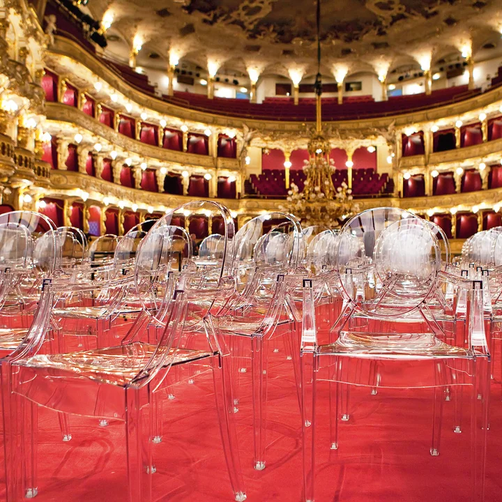 Kartell - Louis Ghost, gelb
