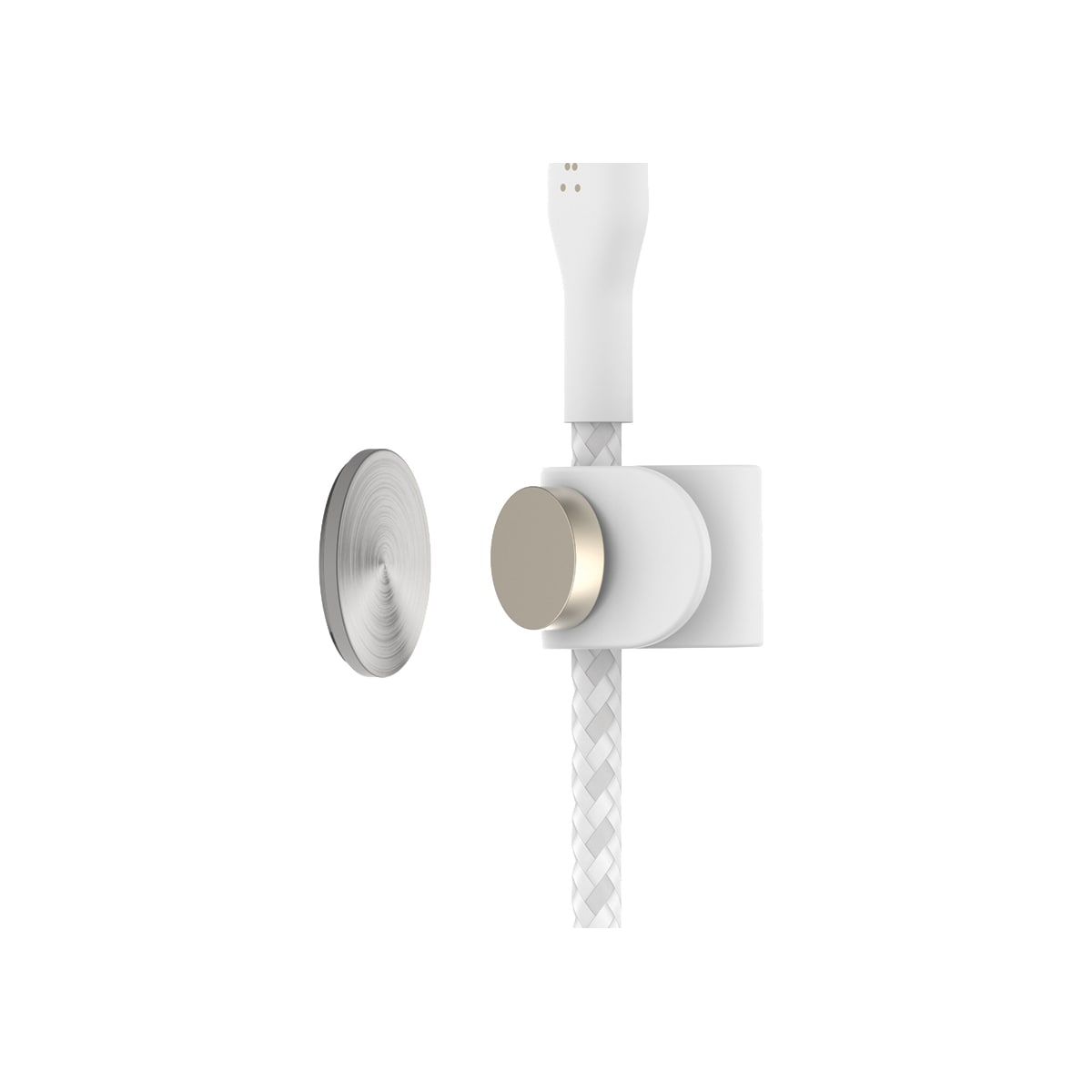 Belkin BoostCharge Pro Flex USB-C til Lightning-kabel (hvit)