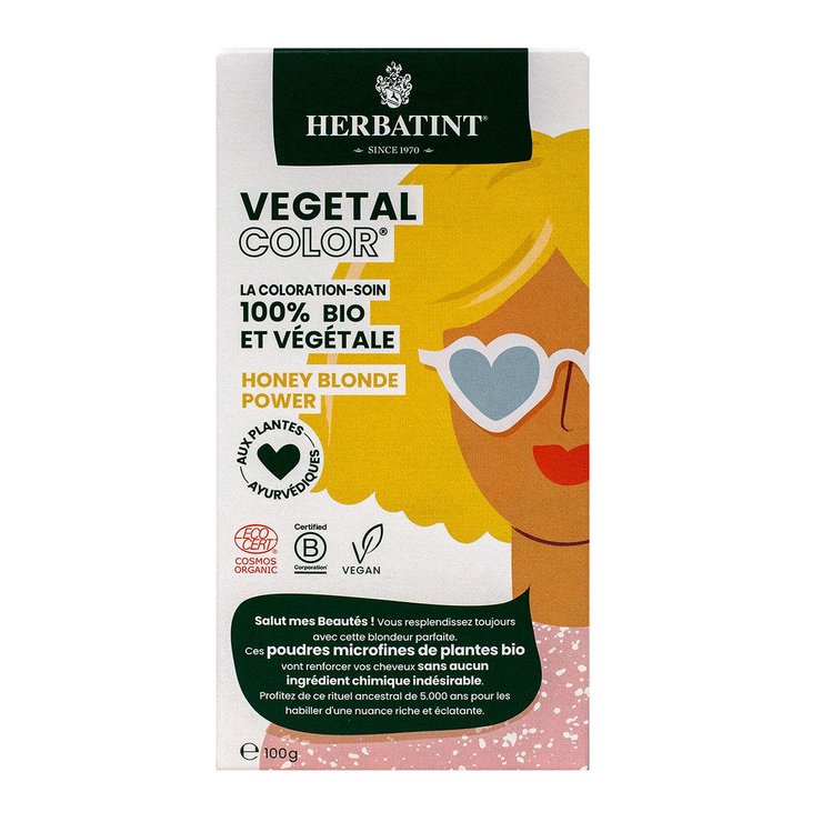 Végétal Color bio Honey Blonde 100g