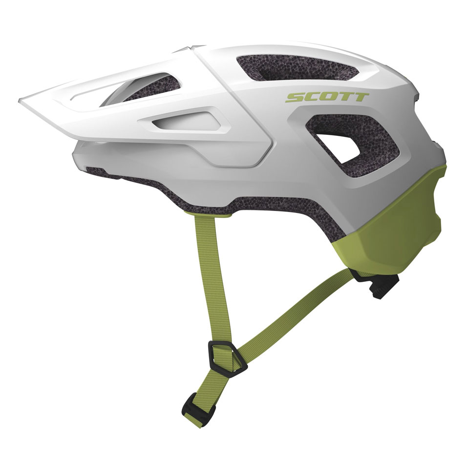 SCOTT Argo Plus cykelhjelm MIPS White/Yellow