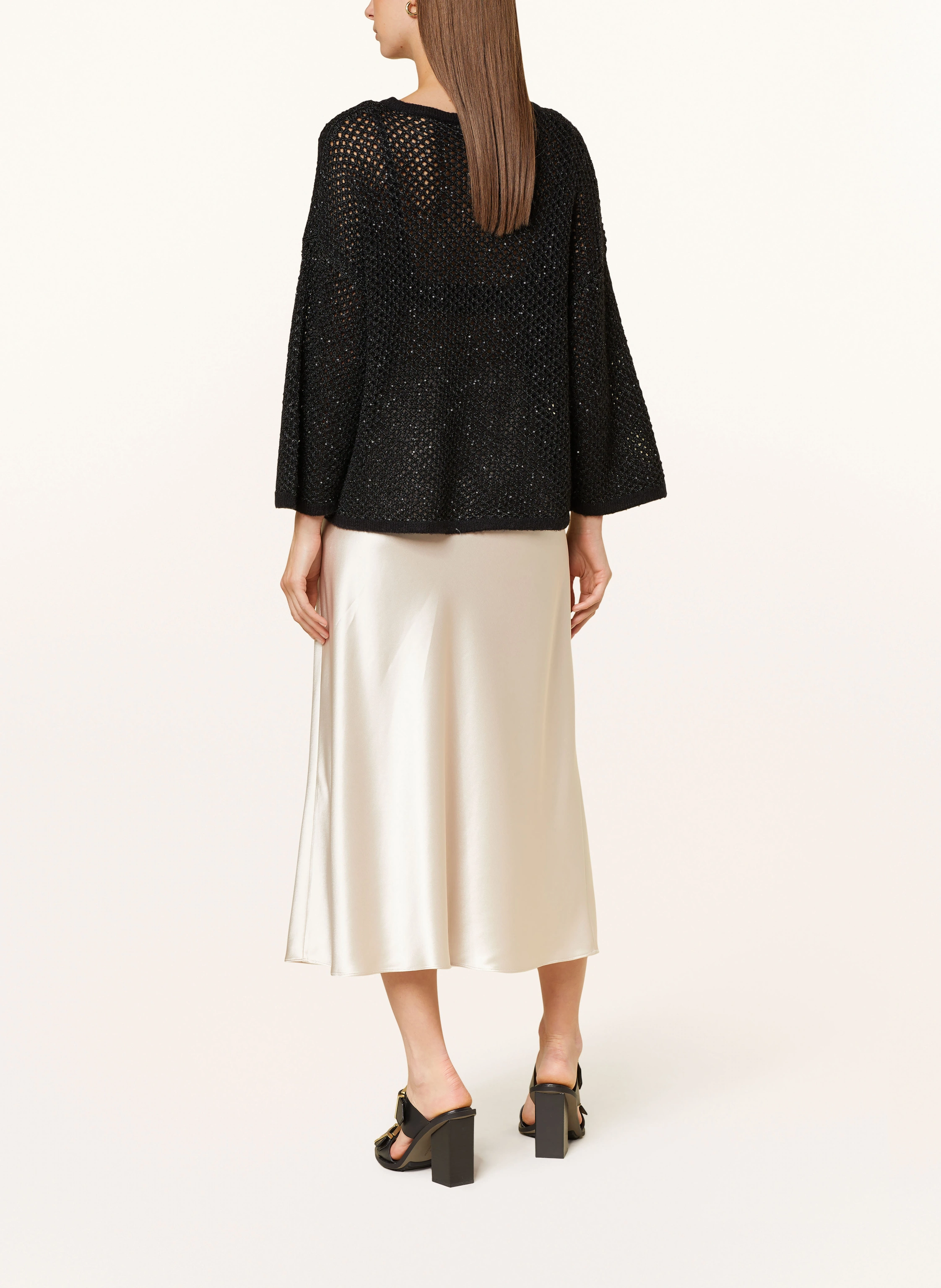 Princess GOES HOLLYWOOD Pullover mit Paillettenbesatz