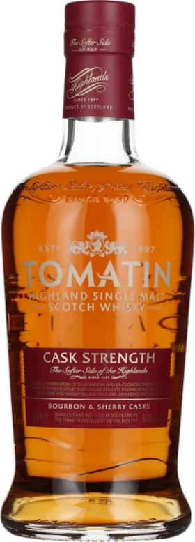 TOMATIN CASK STRENGTH 70CL