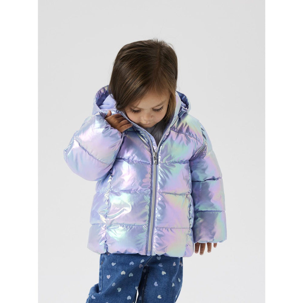Køb Name It Pastel Lilac Nmfmolina Puffer Jakke Shiny