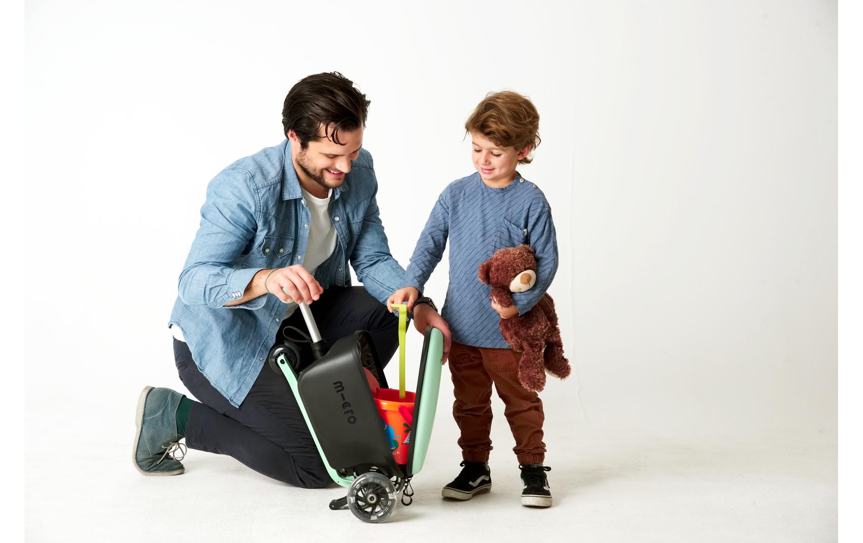 Kickboard Luggage Junior Mint<br>Kindergepäck und Scooter