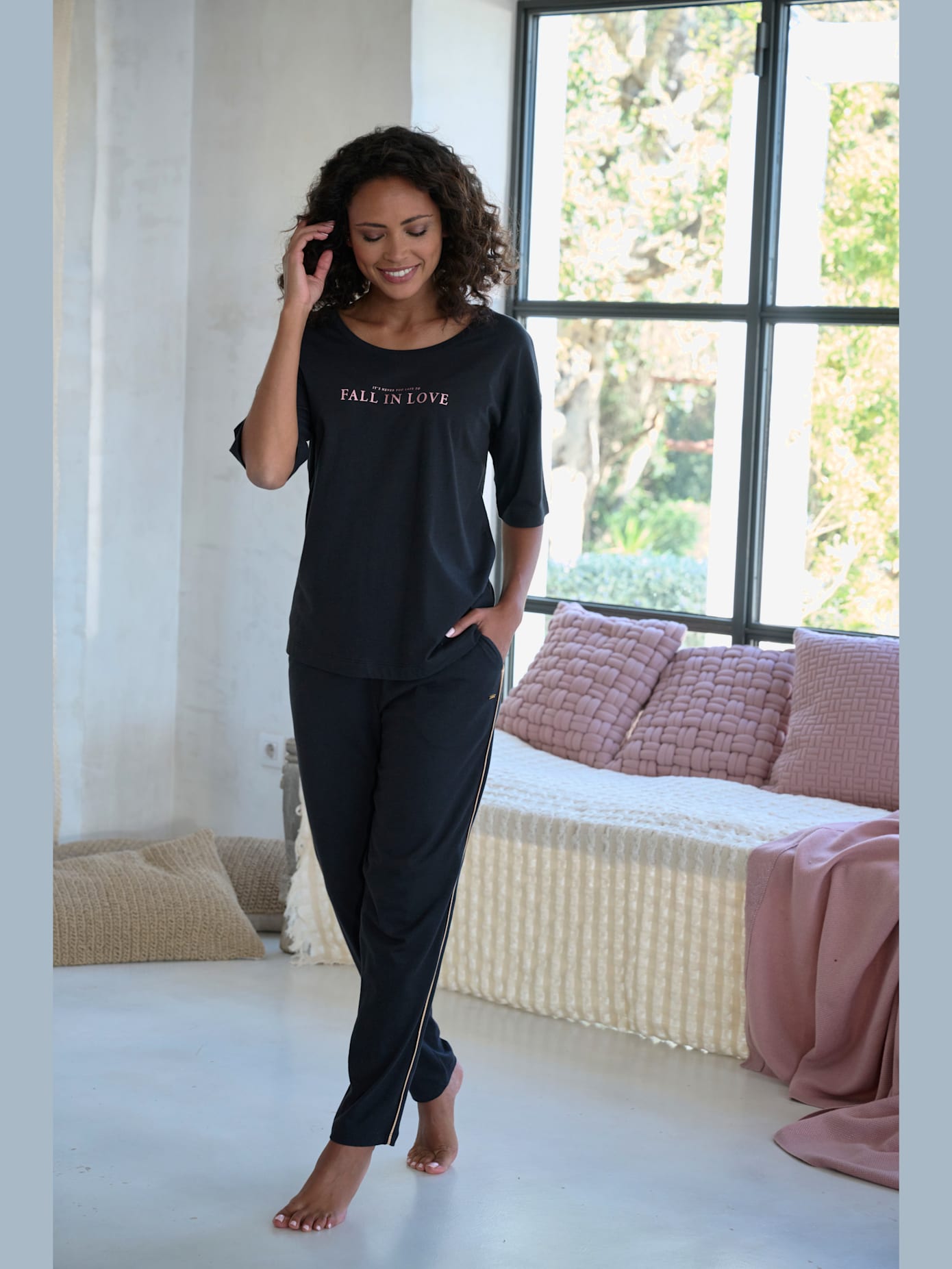 Pyjama avec jolis détails imprimés
