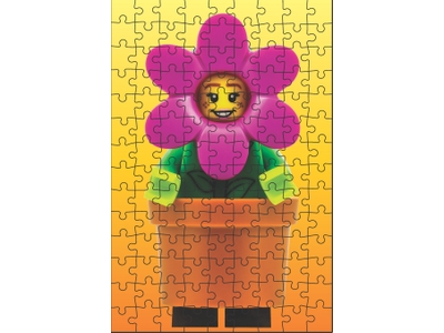 LEGO Geheime minifiguur minipuzzel (Rode editie) (5007065)