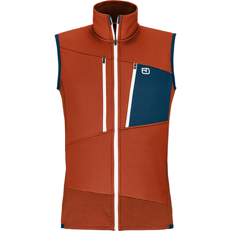 Ortovox Herren Fleece Grid Weste