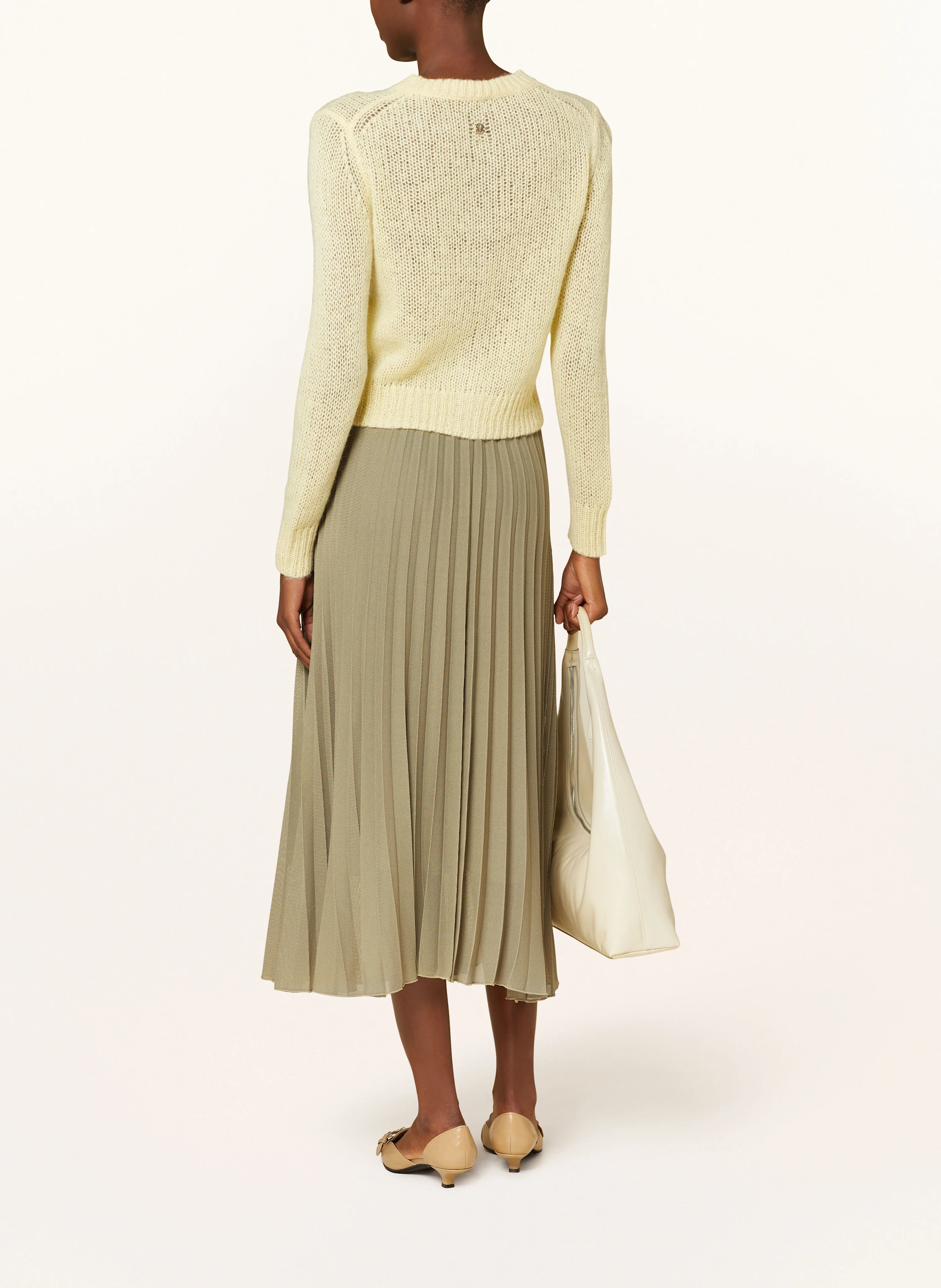 MARELLA Plisseerock aus Mesh