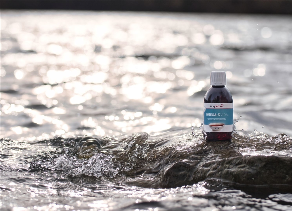 KINGNATURE OMEGA-3 VIDA<br>250 ml, Flasche, flüssig