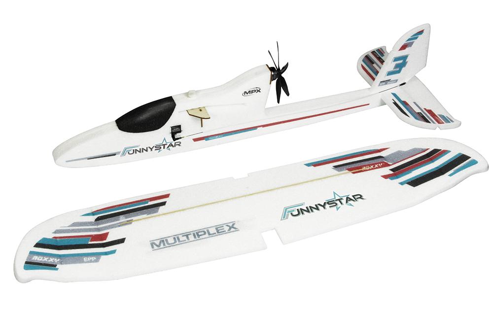 Trainer FunnyStar BK BausatzElektrosegler Trainer Flugmodell