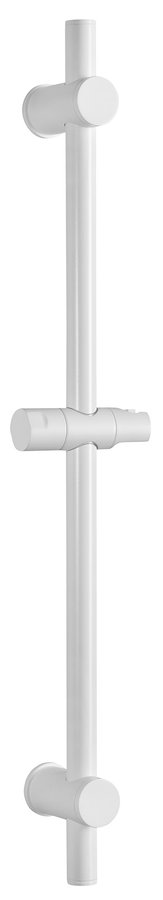Sapho glijstang rond 70cm mat wit