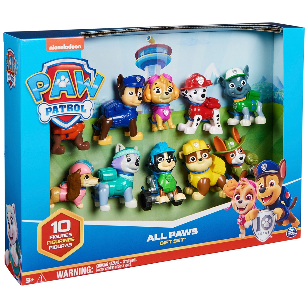 PAW Patrol: Alle Pfoten an Deck – Geschenkset mit Spielfiguren