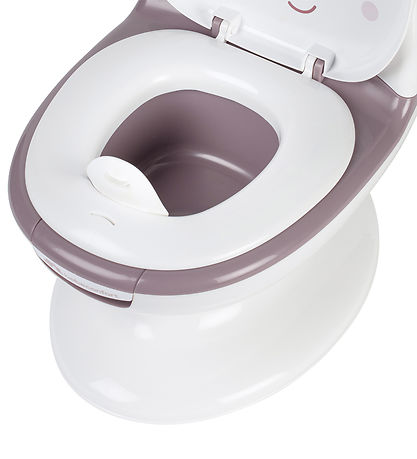 Bebeconfort Toilette - Mini - Weiß/Lavendel m. Bär