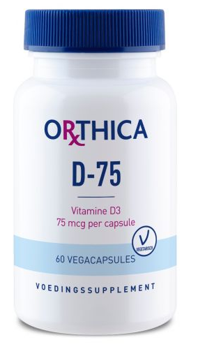 Orthica Vitamine D-75 180 capsules