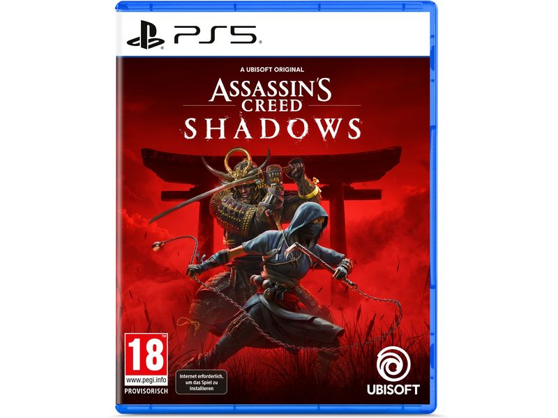 Ubisoft Assassin's Creed Shadows Actionreiches Abenteuer in einer offenen Spielwelt des feudalen Japans