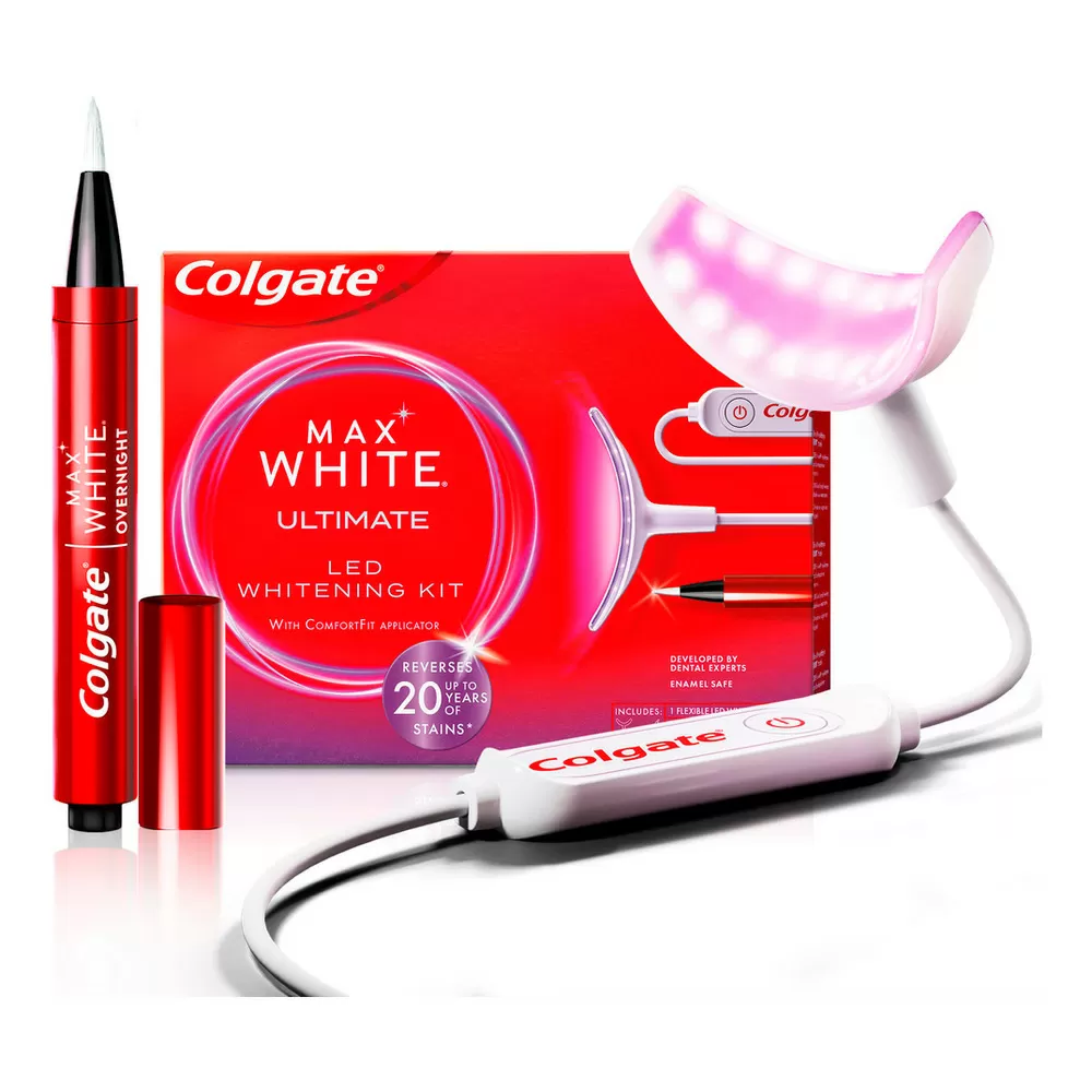 Colgate Max White Ultimate Led Whitening Kit - 1 stk.