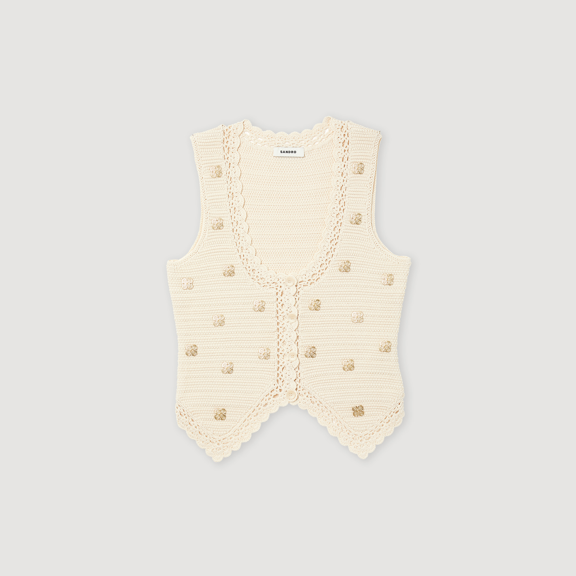 Top en crochet