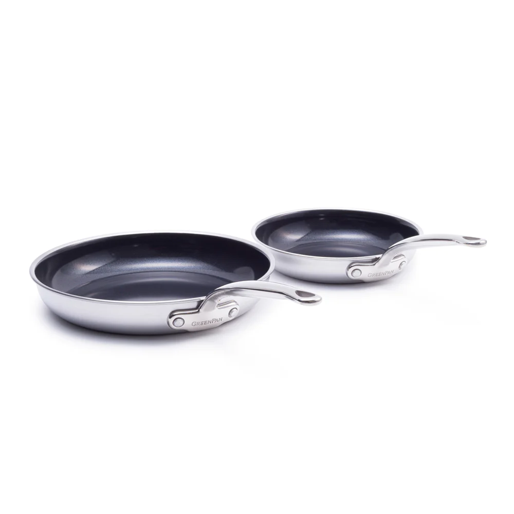 Set de poêles Première 20 cm et 28 cm Greenpan