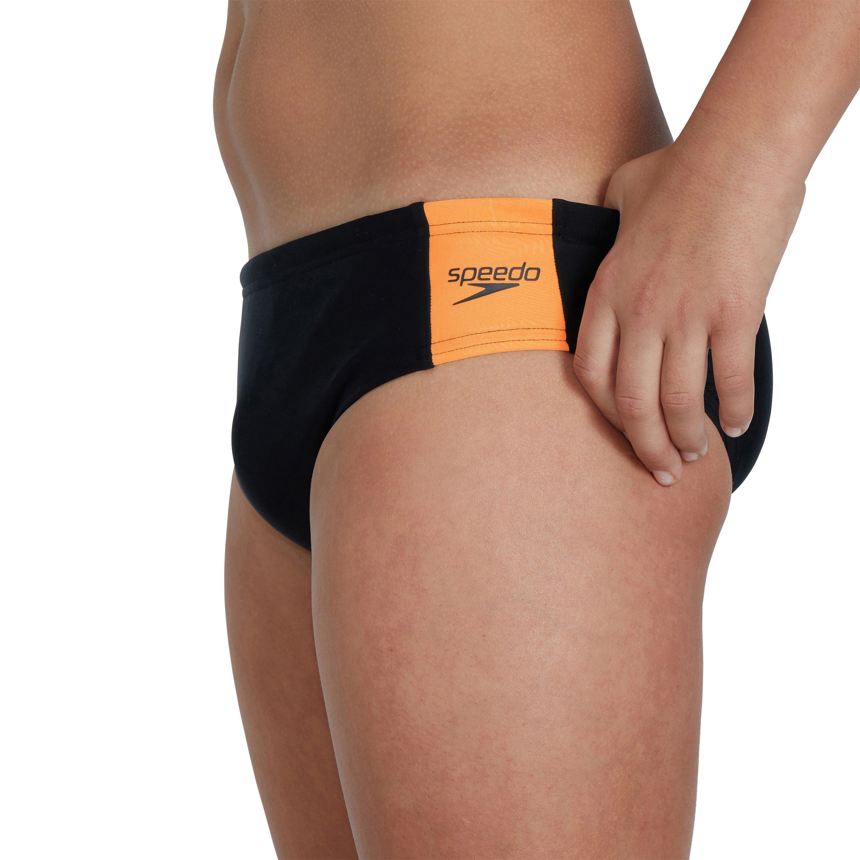 Speedo Boom Logo Splice 5cm Swimming Shorts Junior