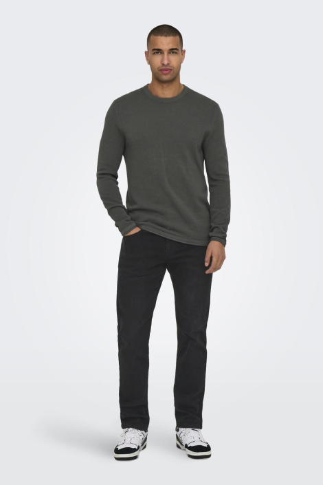 Only & Sons zwarte heren jeans