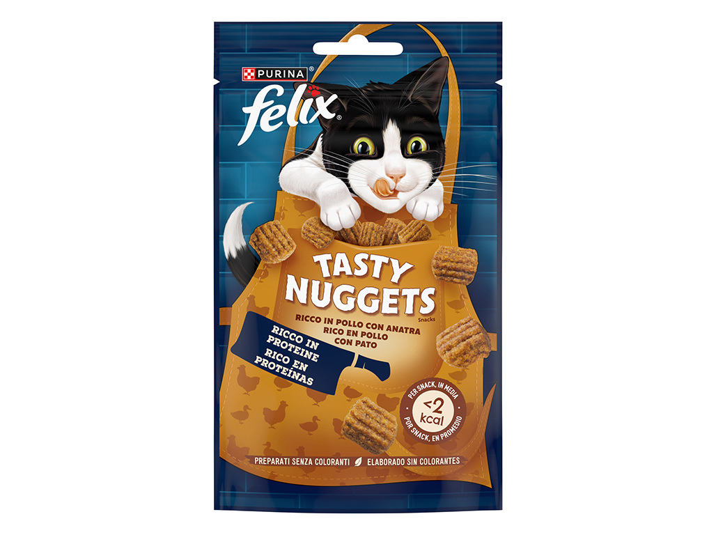 SNACK PARA GATO FELIX NUGGETS FRANGO 50G
