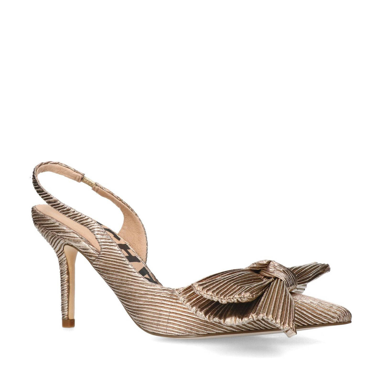 Sacha slingback pumps goud
