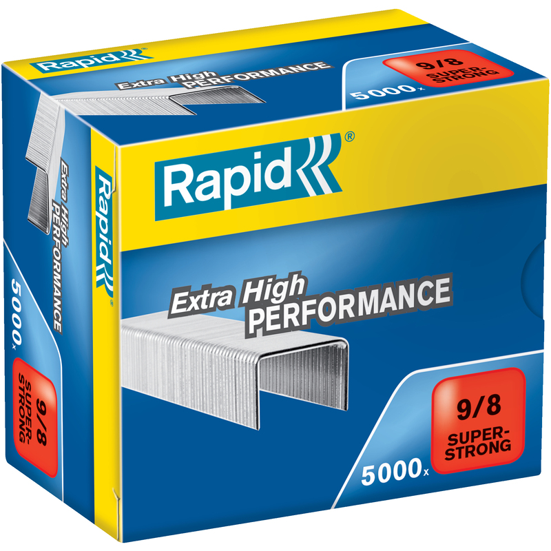 Rapid Heftklammern 9/8, 5000 Stück