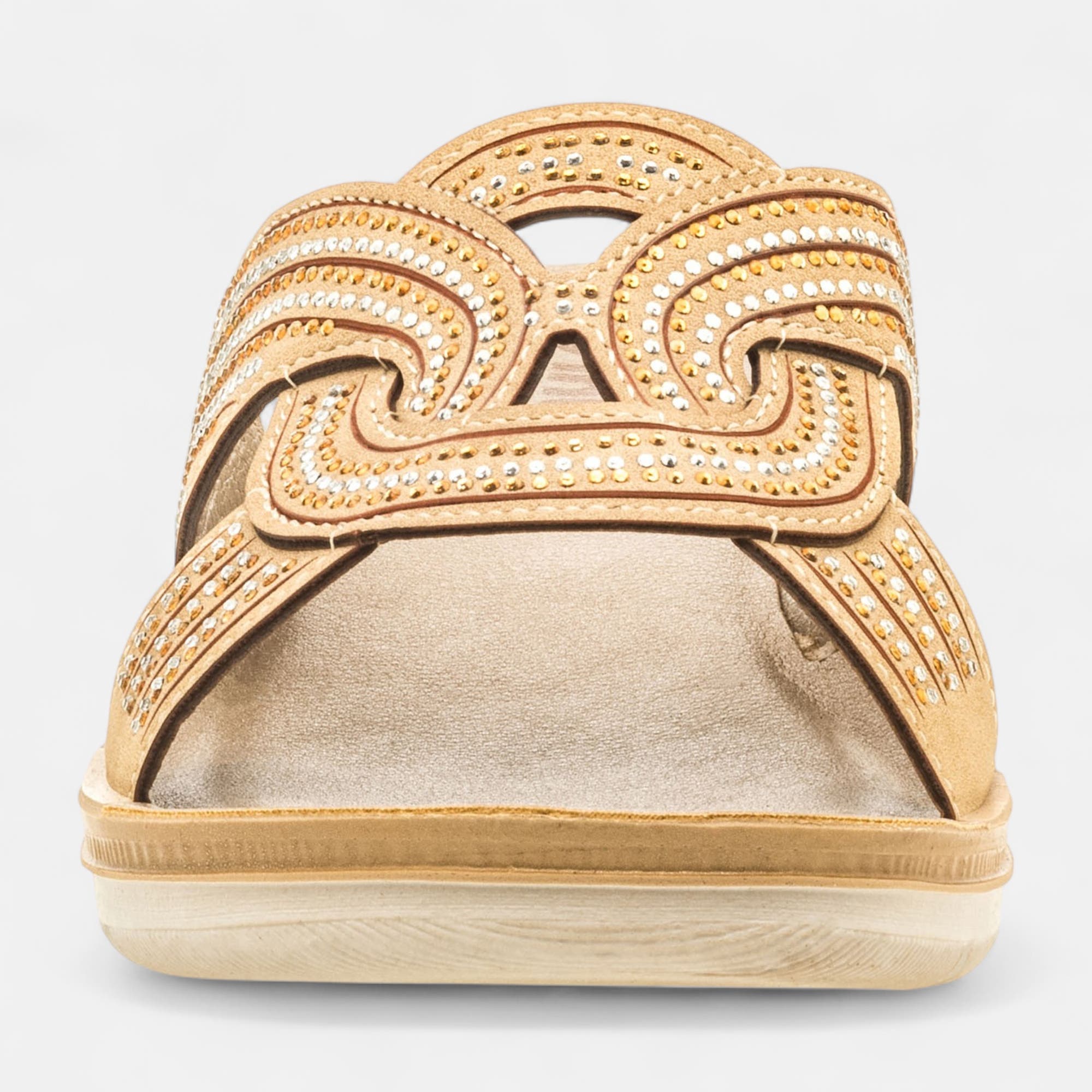 Mules Femme beige