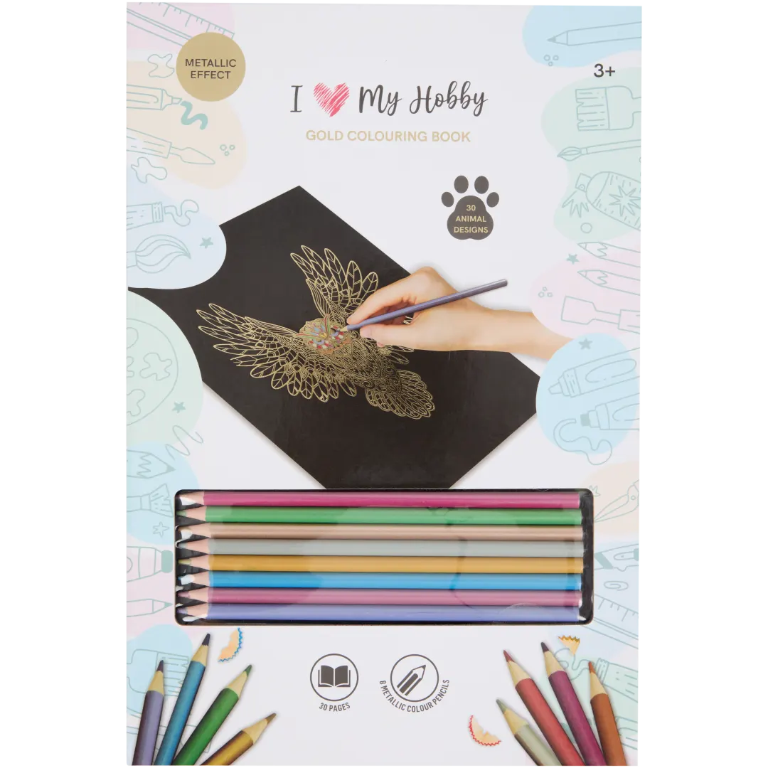 I Love My Hobby kleurboek Diverse varianten