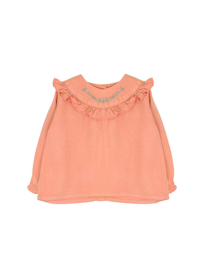 Girl's Orange Blouse
