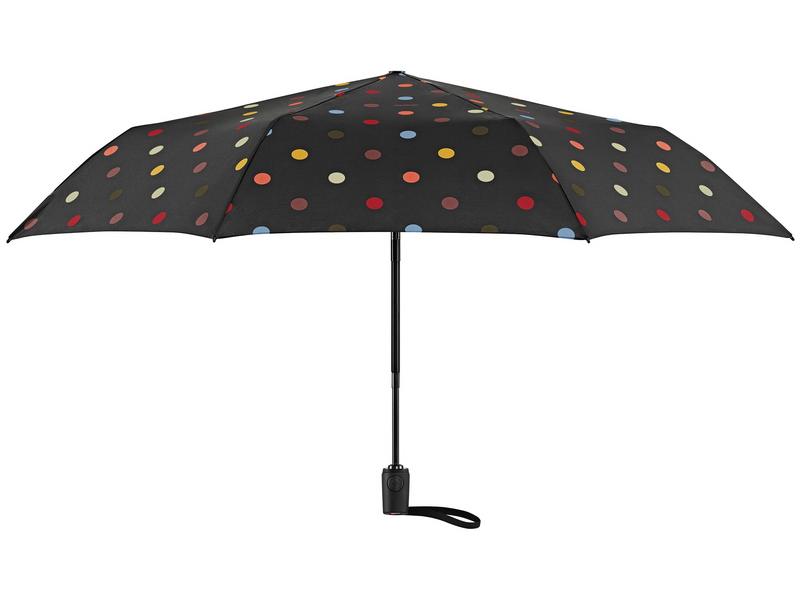 Reisenthel Knirps Schirm Pocket Duomatic Dots Regenschirm aus recyceltem PET