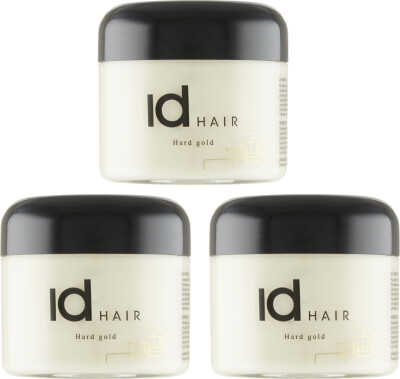 Id Hair - Hard Gold Hårvoks 3X100 ML