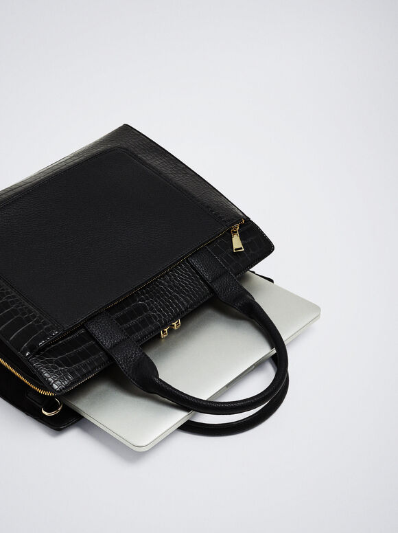 Pasta para laptop de 13 polegadas - Preta