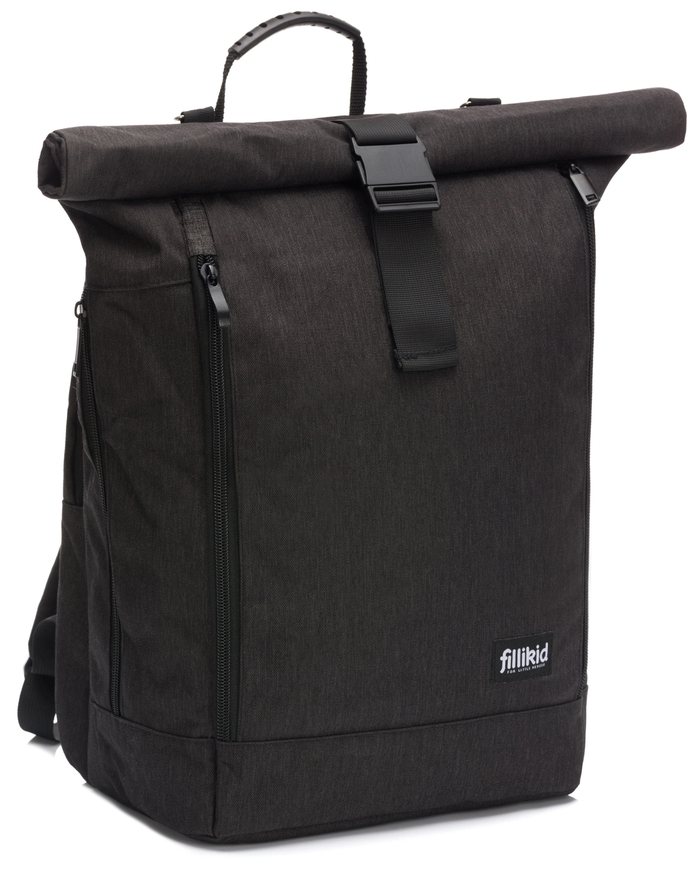 Wickelrucksack DUBLIN in schwarz