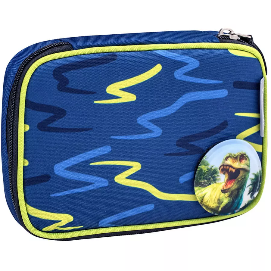 Belmil Schulranzen Smarty Schulranzen Set 6-teilig mit Brustgurt, Hüftgurt Sketch Lime Green