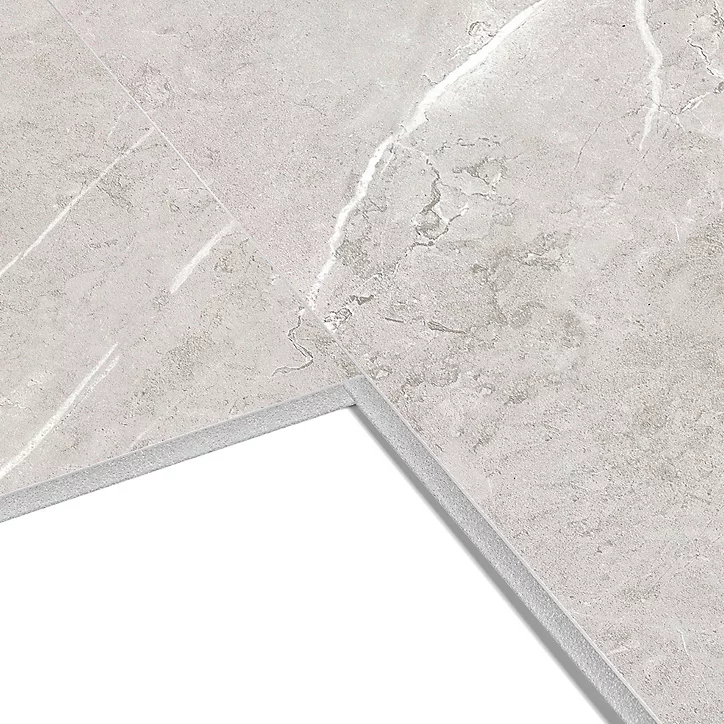 Dalle PVC Dumawall+ Siracusa gris mat 37,5 x 65 cm