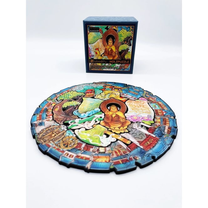 WoodiPu - Holzpuzzle - Budis - 57 Teile