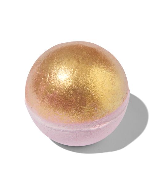 bombe de bain or/rose