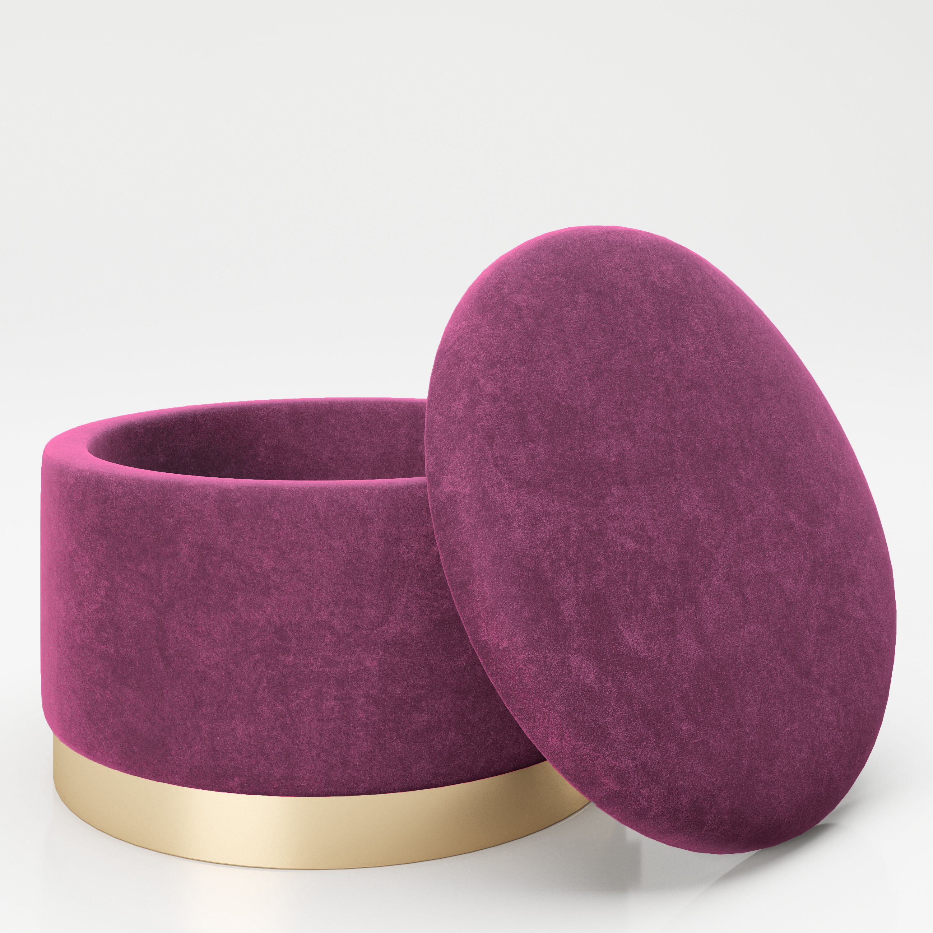 PLAYBOY - runder Pouf 