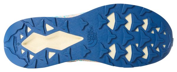 Chaussures de Trail The North Face Vectiv Eminus Femme Bleu Jaune